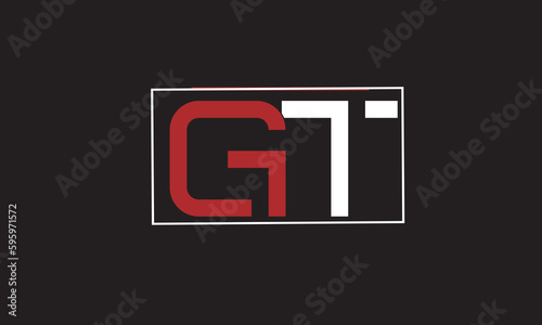 GT, TG , T , G , Abstract Letters Logo Monogram
