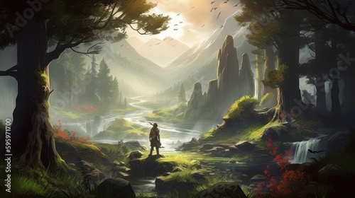 RPG Fantasy Game Art Background © Damian Sobczyk