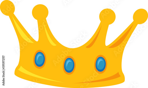 Gold Queen Crown