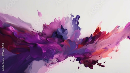 Colorful abstract painting pattern new quality universal colorful technology stock image illustration design generative ai