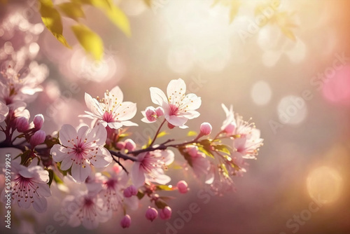 cherry blossom flowers © REBEKASULTANA
