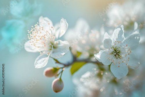 cherry blossom flowers © REBEKASULTANA