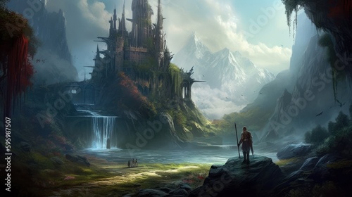 RPG Journey Game Art Wallpaper Background