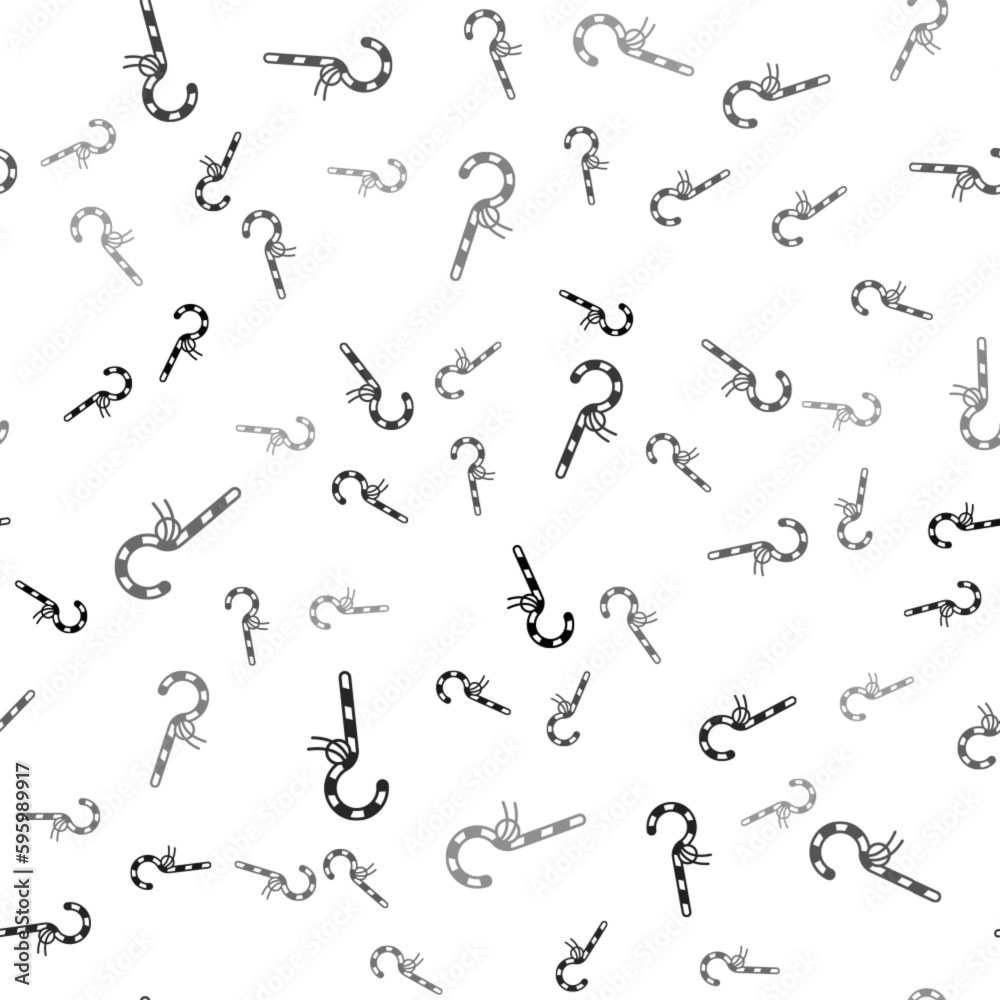 Black Crook icon isolated seamless pattern on white background. Ancient Egypt symbol. Scepters of egypt. Vector Black Crook icon isolated seamless pattern on white background. Ancient Egypt symbol. Scepters of egypt. Vector