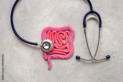 Foto Colon bowel disease concept