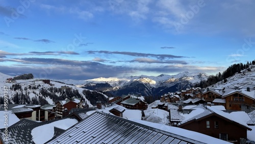 Les toits de La Plagne