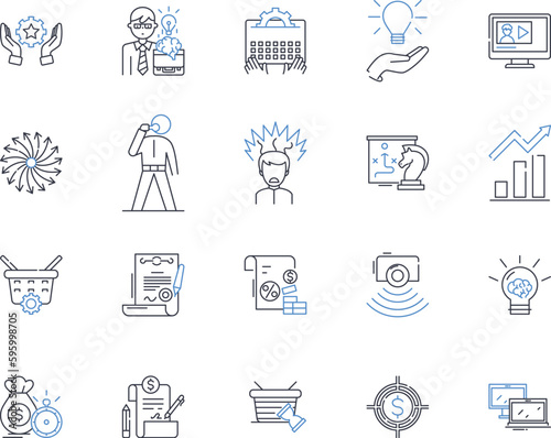 Diversity and inclusion line icons collection. Equality, Tolerance, Harmony, Respect, Integration, Multiculturalism, Empathy vector and linear illustration. Unity,Open-mindedness,Acceptance outline