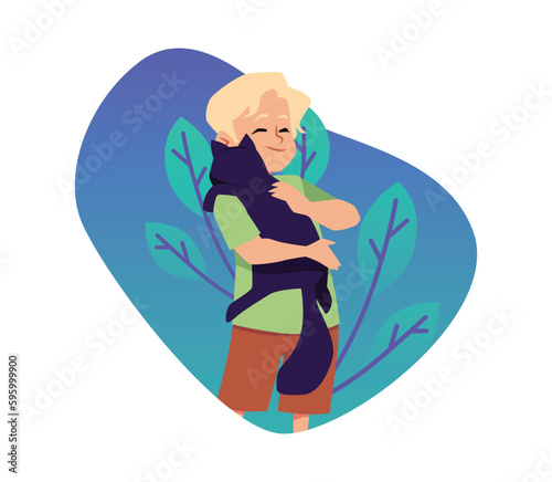 vector illustration isolated on white background.