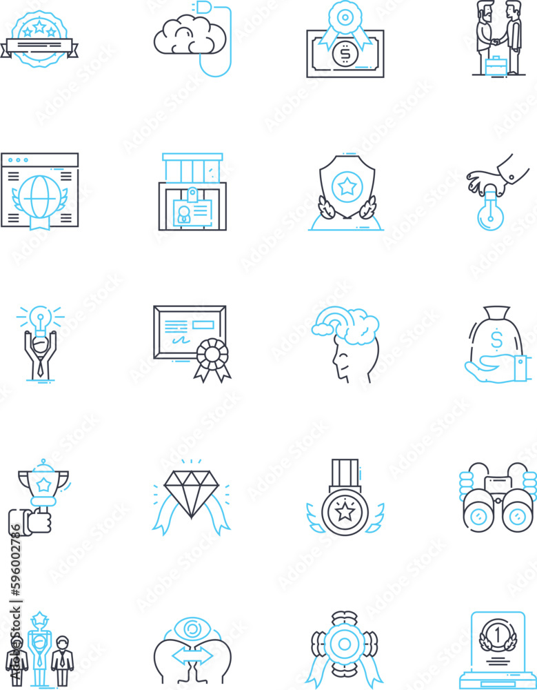 Financial progress linear icons set. Savings, Budgeting, Investing, Growth, Wealth, Capital, Return line vector and concept signs. Income,Net Worth,Profits outline illustrations Financial progress linear icons set. Savings, Budgeting, Investing, Growth, Wealth, Capital, Return line vector and concept signs. Income,Net Worth,Profits outline illustrations