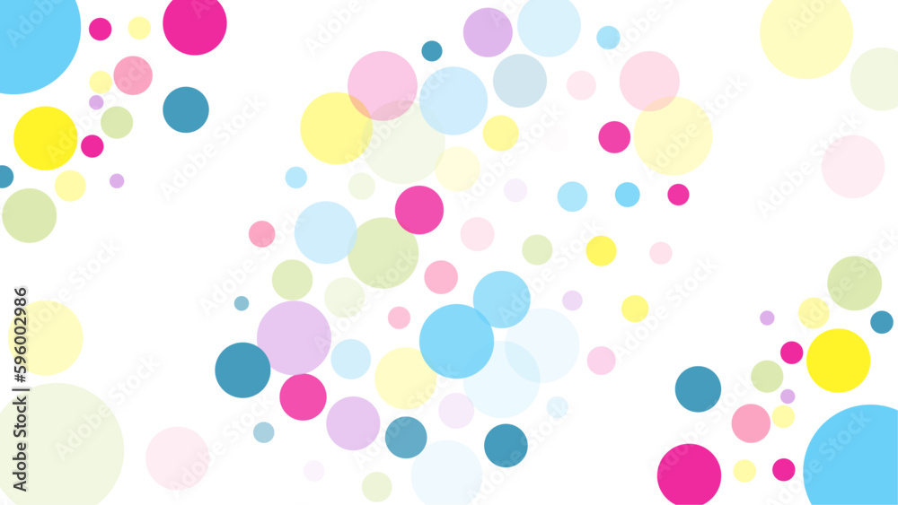 geometric multicolor confetti abstract background