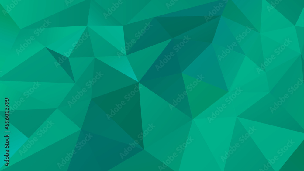 geometric triangles green abstract background geometric triangles green abstract background