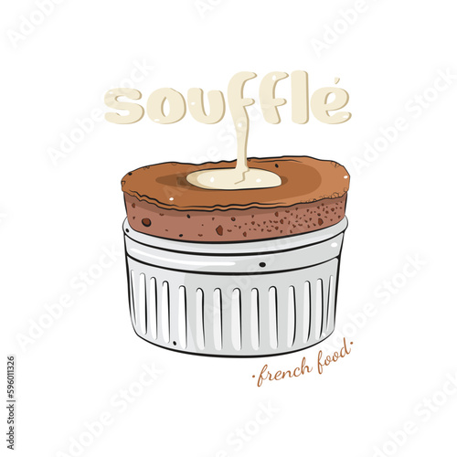 Souffle Icon Vector Design.