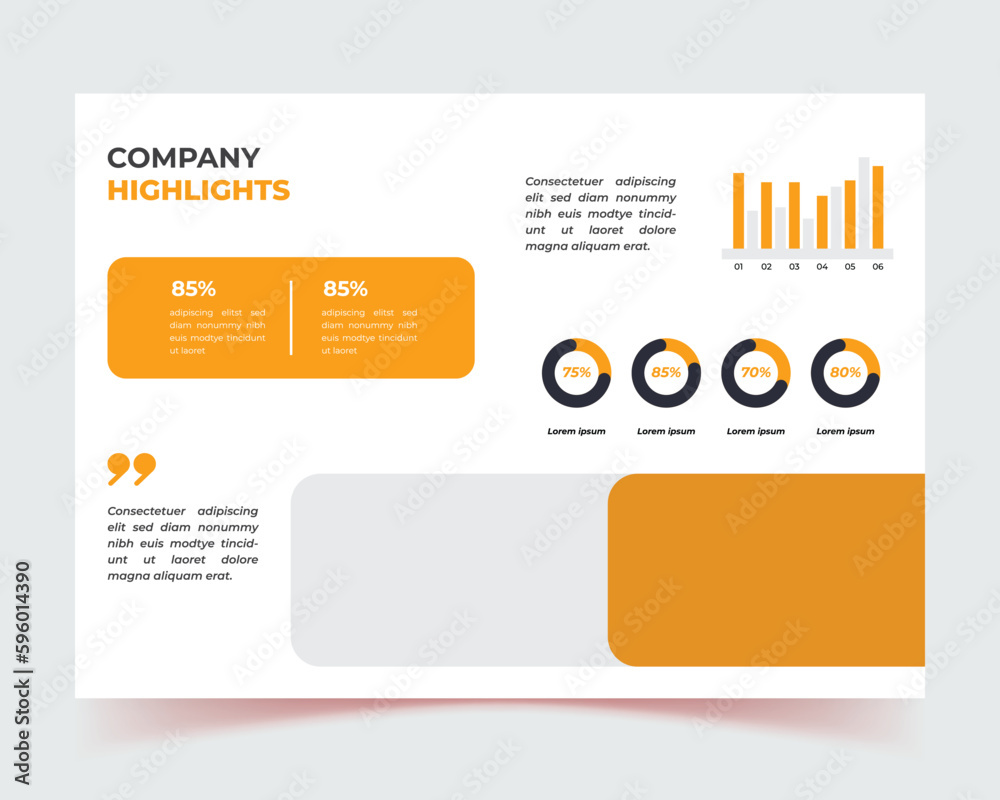 corporate company profile brochure template design yellow color shape corporate company profile brochure template design yellow color shape