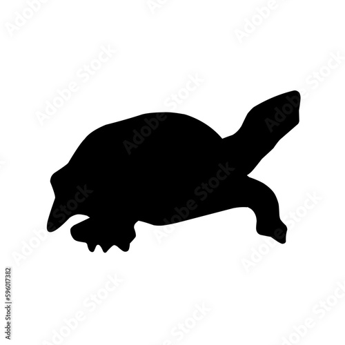 Turtle Vector Silhouette