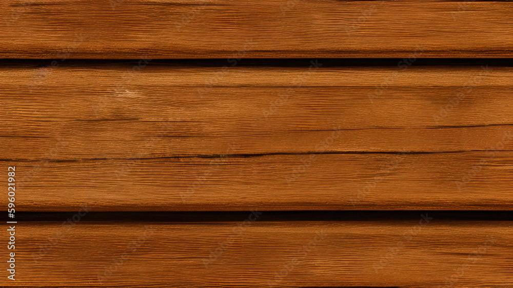 Fototapeta premium Brown oak hardwood floor with textured wood grain pattern, full-frame shot. Versatile and timeless.