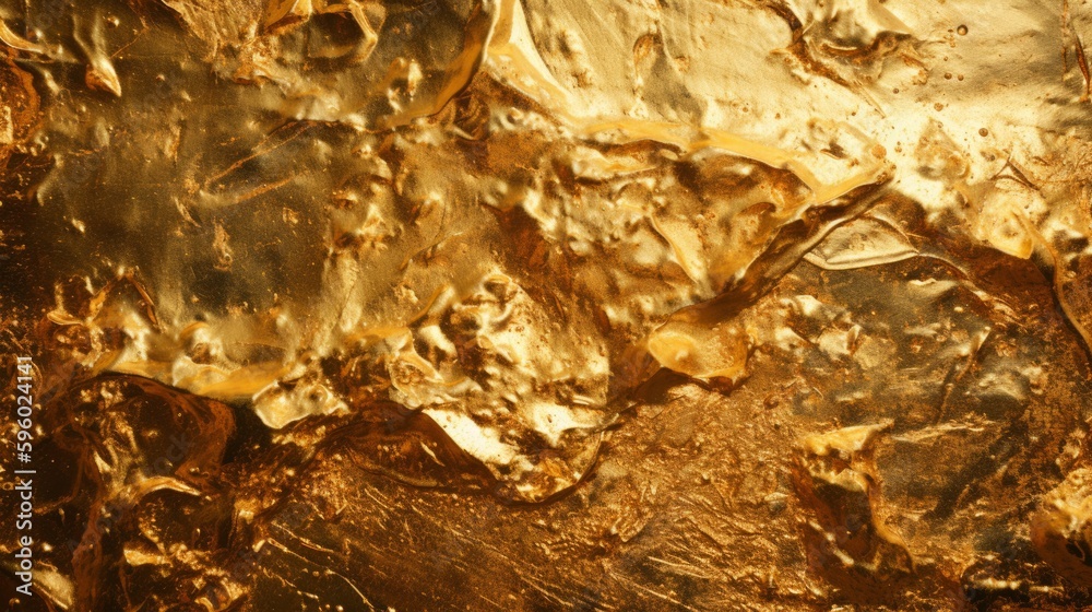 Gold metal texture. Generative AI Gold metal texture. Generative AI