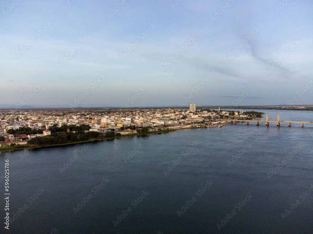 city on the banks of the river, Petrolina, Pernambuco, Brazil