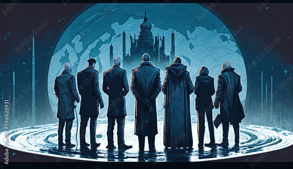 The conspiracy of the rulers of the world. Manipulation and crowd ...
