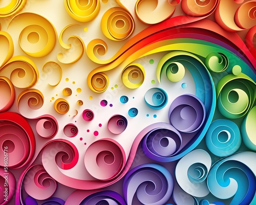 Colorful background with many colors.