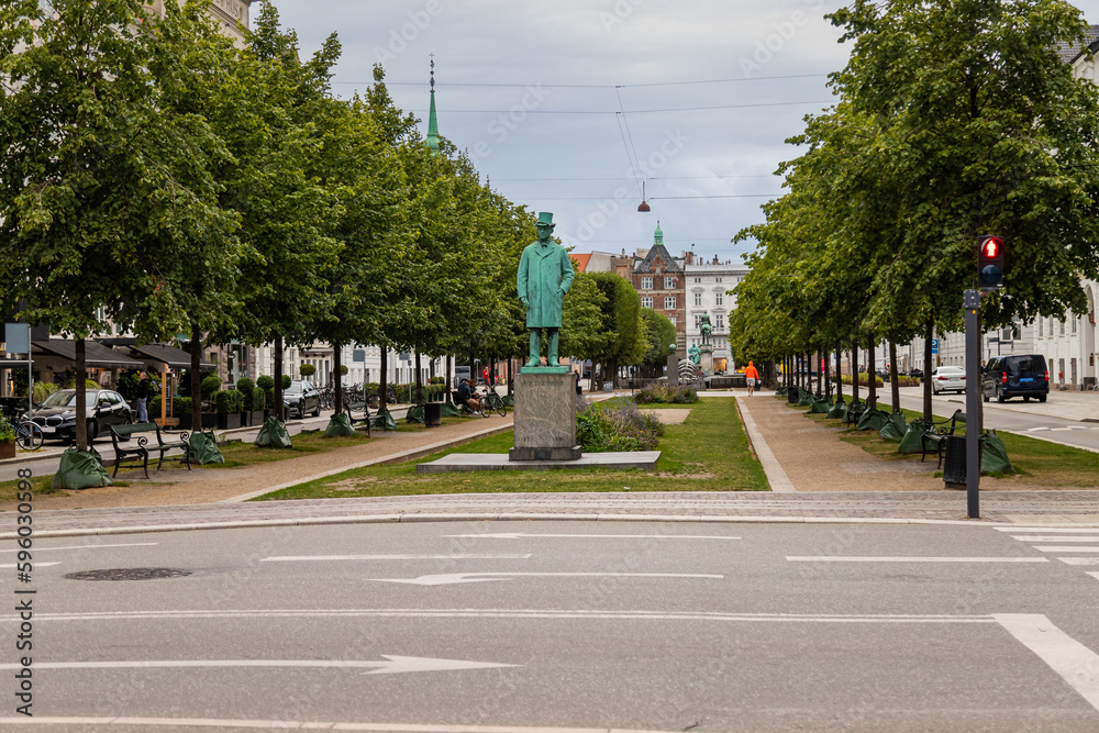 St. Ann square in Copenhagen.
