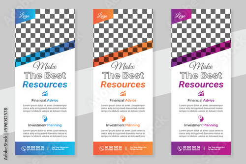 Rollup Banners Template .