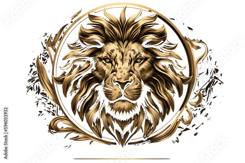 lion logo design