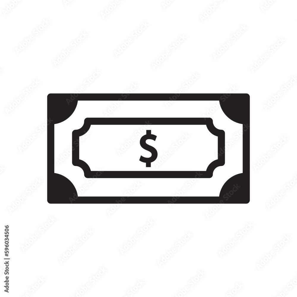 Money vector icon. Cash icon. Cash flat sign design. Money symbol. Cash outline icon. Dollar pictogram. UX UI icon Money vector icon. Cash icon. Cash flat sign design. Money symbol. Cash outline icon. Dollar pictogram. UX UI icon