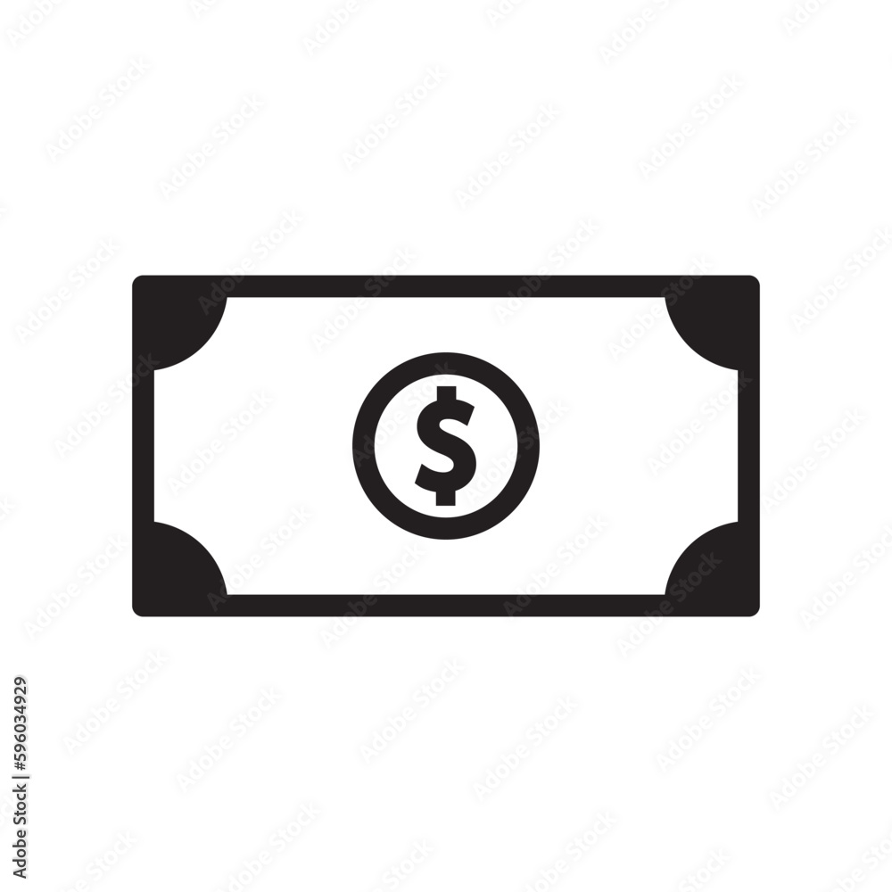 Money vector icon. Cash icon. Cash flat sign design. Money symbol. Cash outline icon. Dollar pictogram. UX UI icon Money vector icon. Cash icon. Cash flat sign design. Money symbol. Cash outline icon. Dollar pictogram. UX UI icon