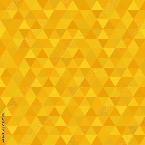 Golden triangle background. Abstract vector image for banner, presentation, brochure and more. eps 10