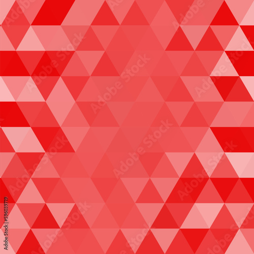 red triangular background. Abstract vector illustration. Decor element. eps 10