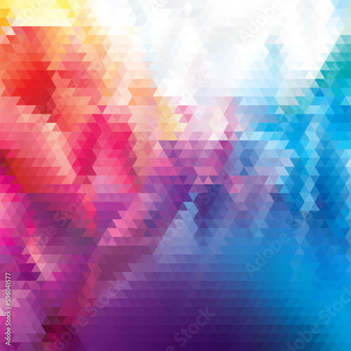 Vector of colorful  modern  abstract  triangular background. eps 10