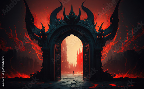 The gates to hell