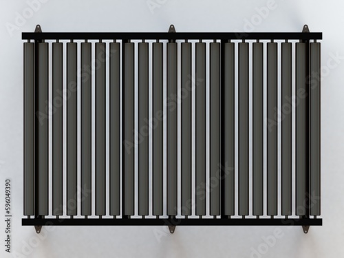 Free Roller Conveyor 3D model