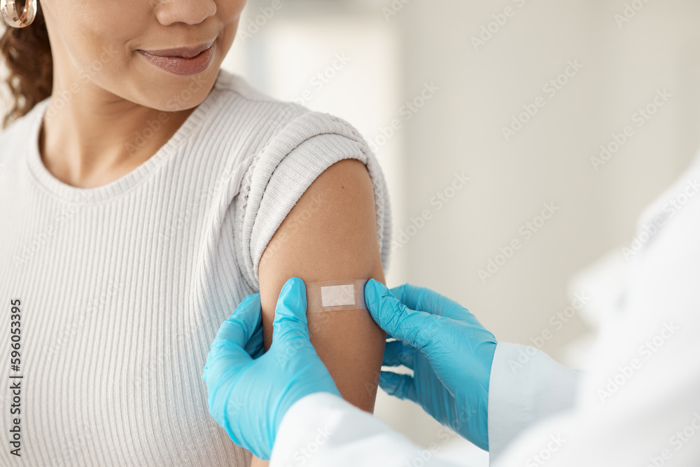 Εκτύπωση καμβά Youre officially vaccinated