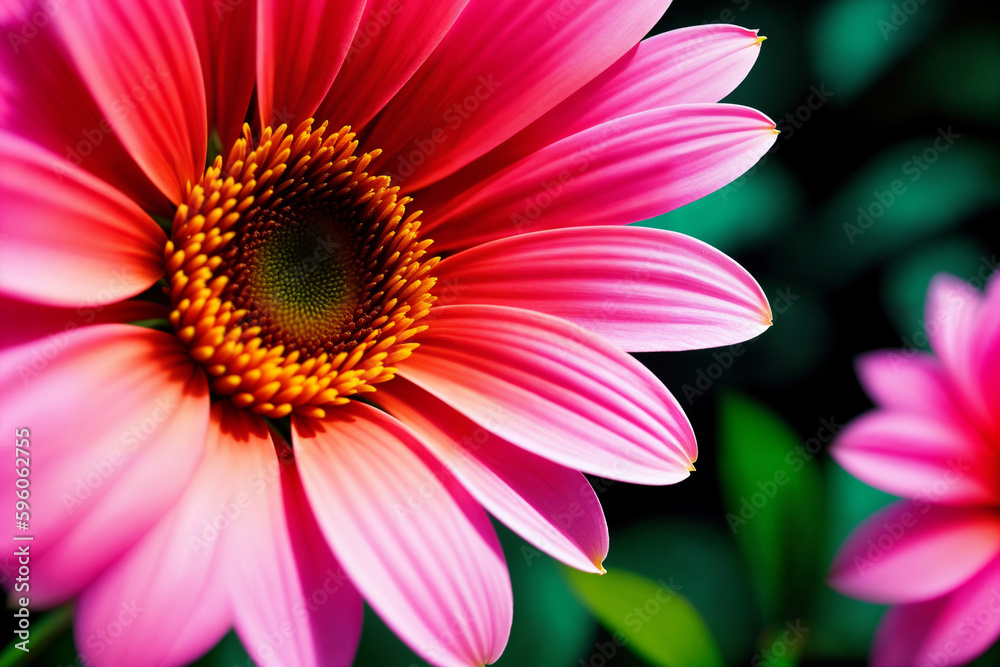 Flowers close-up, bright landscape on a flower field. Generative AI. Flowers close-up, bright landscape on a flower field. Generative AI.
