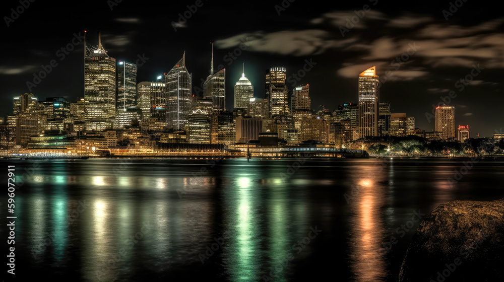 Obraz premium Sydney. Breathtaking travel destination place. Generative AI