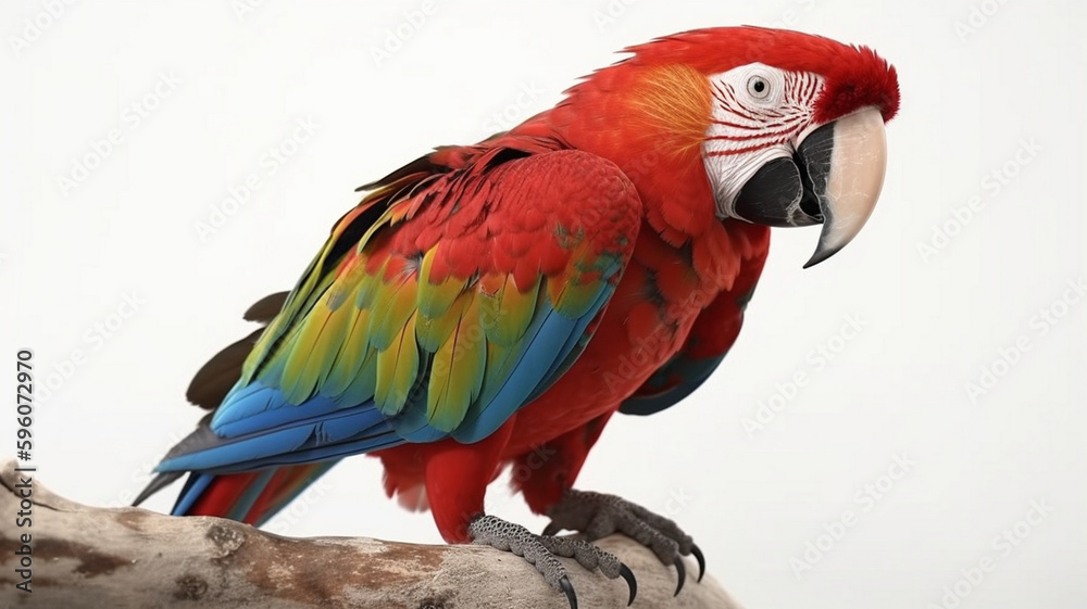 Fototapeta premium Macaw, bird of the Brazilian fauna.