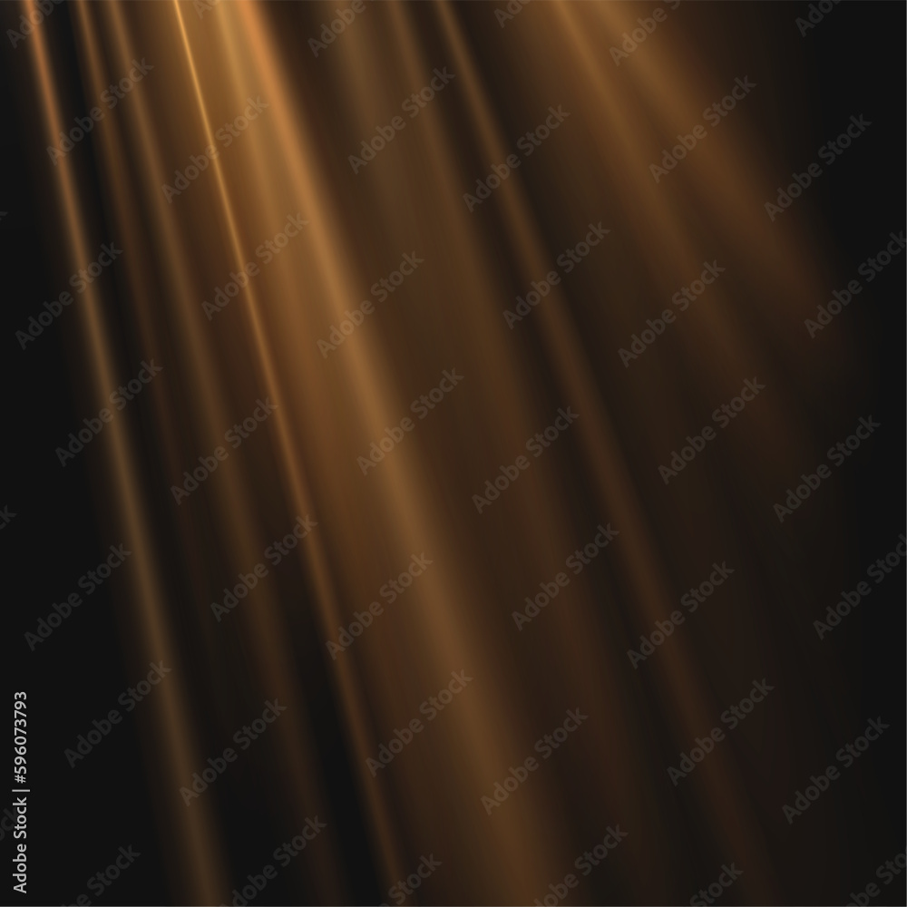 Sun rays light on black background. Sun rays light on black background.