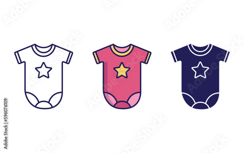 kids singlet dress icon