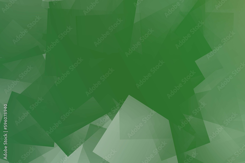 Obraz premium Tło zielone paski kształty kwadraty abstrakcja