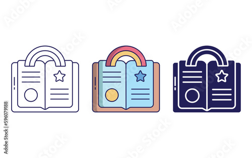 Storybook vector icon