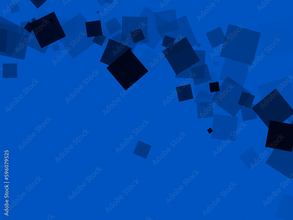 Obraz premium Tło niebieskie paski kształty kwadraty abstrakcja