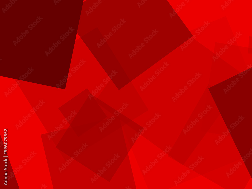 Fototapeta premium Tło czerwone paski kształty kwadraty abstrakcja