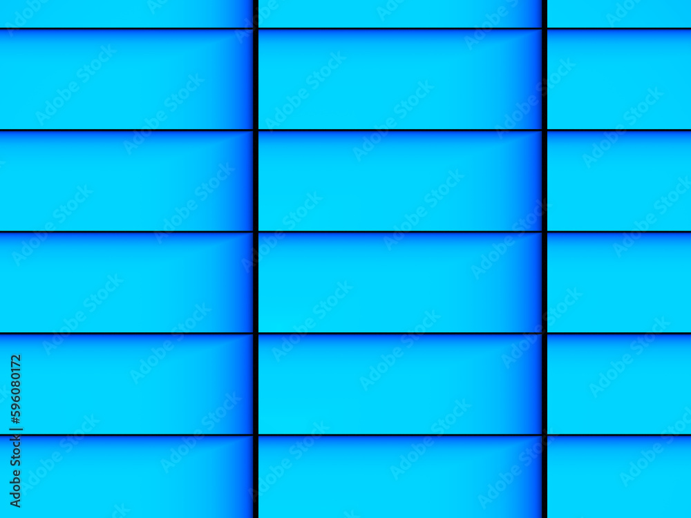 Naklejka premium Tło niebieskie paski kształty abstrakcja