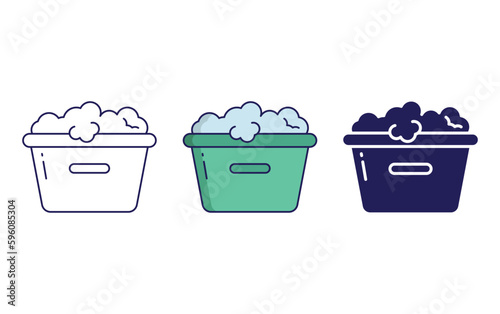 Bucket vector icon