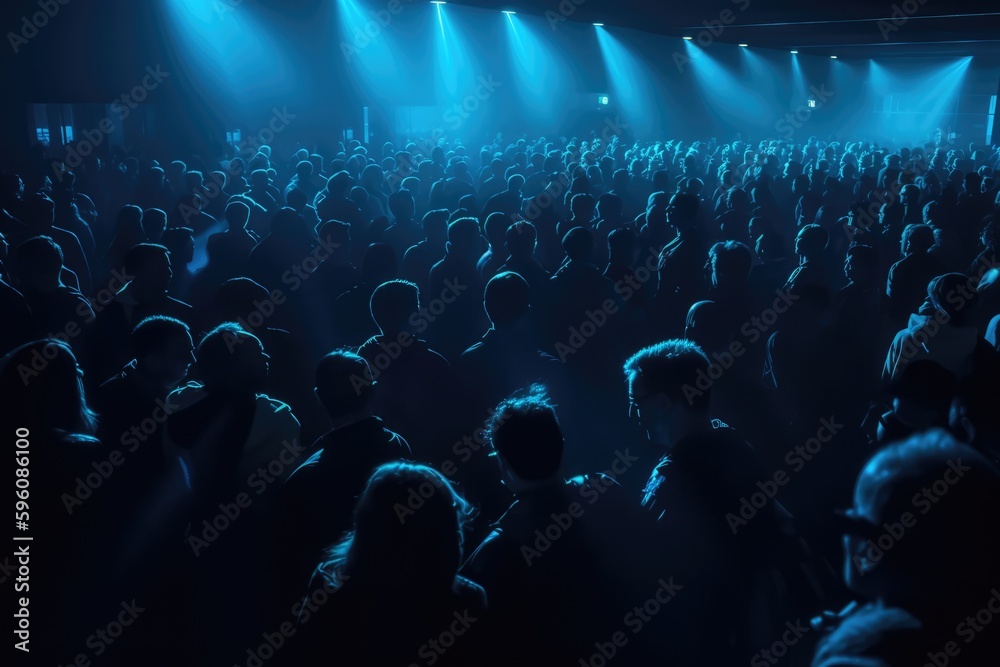 Obraz premium crowd at concert