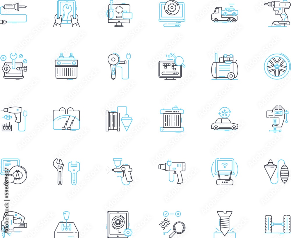 Repair linear icons set. ) Fix ) Mend ) Restore ) Revamp ) Service ) Refurbish ) Rebuild ) Renew ) Patch ) Recover ) Reinforce ) Refit ) Rehabilitate ) Recondition ) Rectify ) Rescue ) Re-engineer Repair linear icons set. ) Fix ) Mend ) Restore ) Revamp ) Service ) Refurbish ) Rebuild ) Renew ) Patch ) Recover ) Reinforce ) Refit ) Rehabilitate ) Recondition ) Rectify ) Rescue ) Re-engineer
