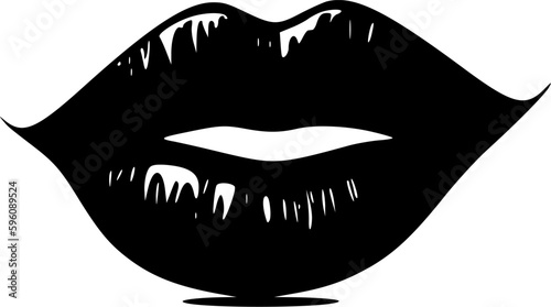 Lips - High Quality Vector Logo - Vector illustration ideal for T-shirt graphic