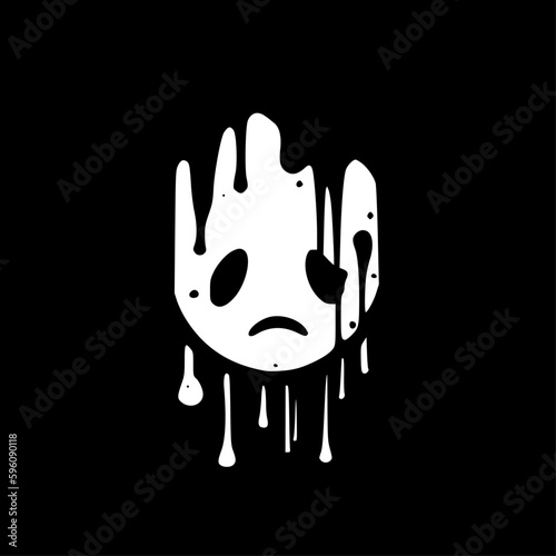 Distressed | Minimalist and Simple Silhouette - Vector illustration