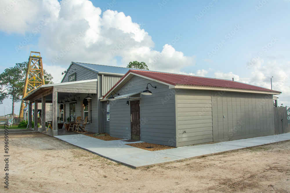 Foto de Jennings, USA December 7, 2022 The Gator Chateau home to